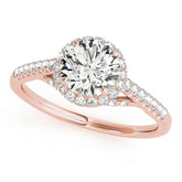 Engagement Rings Halo Round - TN83884