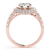 Engagement Rings Halo Round - TN83890
