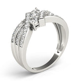 Engagement Rings 3 Stone Round - TN83988