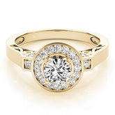Engagement Rings Halo Round - TN84039