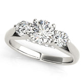 Engagement Rings 3 Stone Round - TN84124