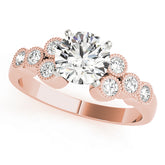 Engagement Rings Cluster Sides - TN84256