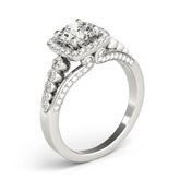 Engagement Rings Halo Round - TN84270