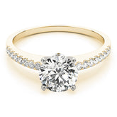 Engagement Rings Single Row Prong Set - TN84275