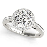 Engagement Rings Halo Round - TN84289
