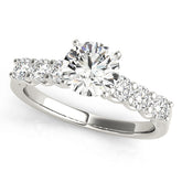 Engagement Rings Single Row Prong Set - TN84305