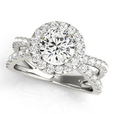 Engagement Rings Halo Round - TN84322
