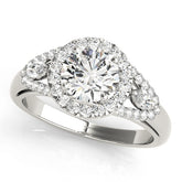 Engagement Rings Halo Round - TN84334