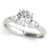 Engagement Rings 3 Stone Pear - TN84360
