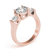 Engagement Rings 3 Stone Round - TN84464