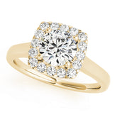 Engagement Rings Halo Round - TN84658