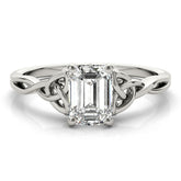 Emerald Cut Color Solitaire - TN85156