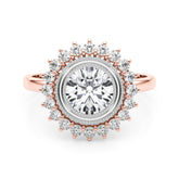 Engagement Ring Round Center - TN85341