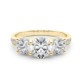 3 Stone Hidden Halo Plus - TN85343-1