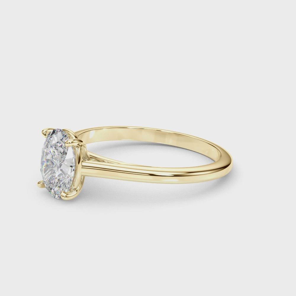 Solitaire Oval - TN85193