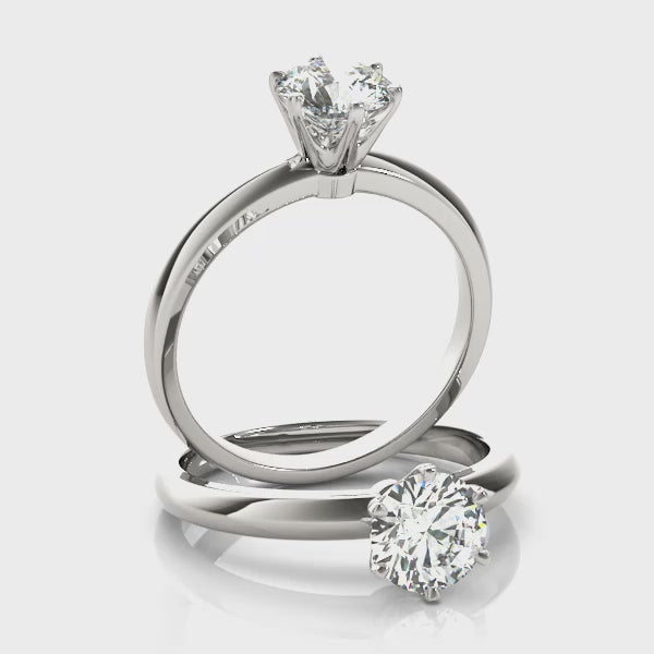 Engagement Rings Solitaires Round - TN83960
