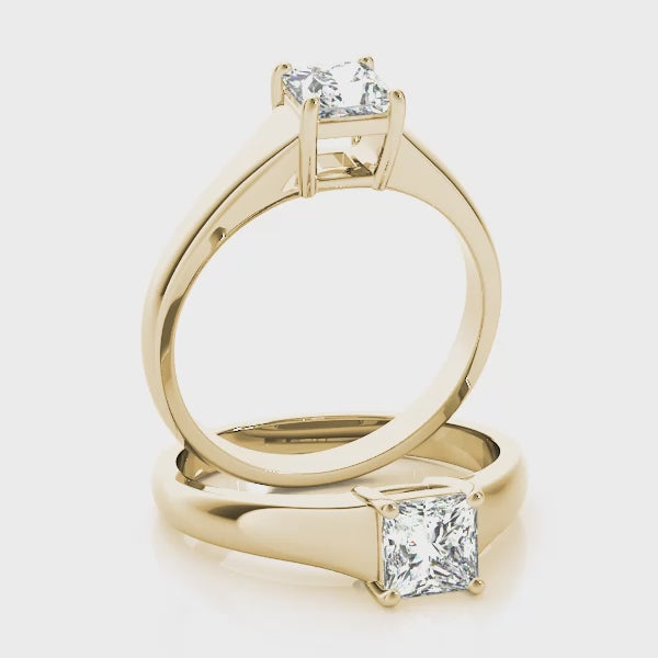 Engagement Rings Solitaires Princess - TN83375