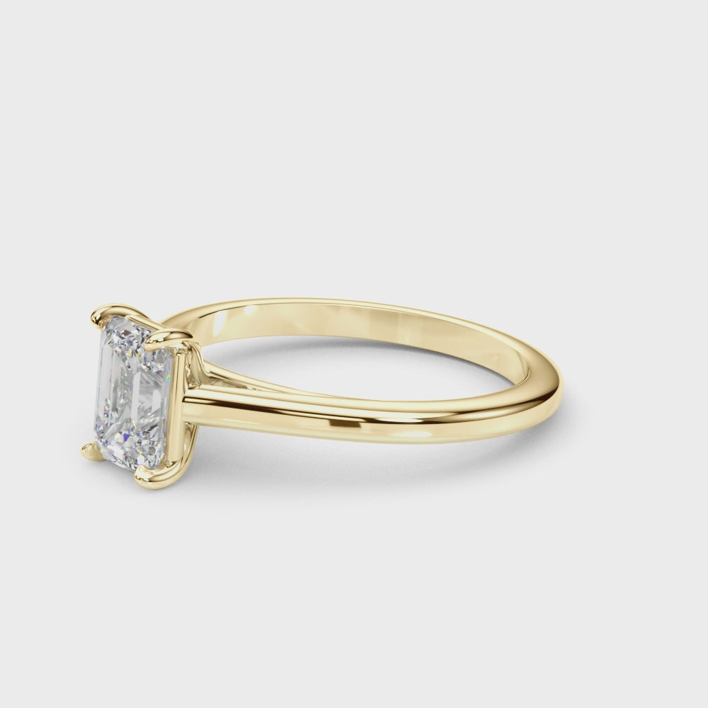Solitaire Emerald Cut - TN85194