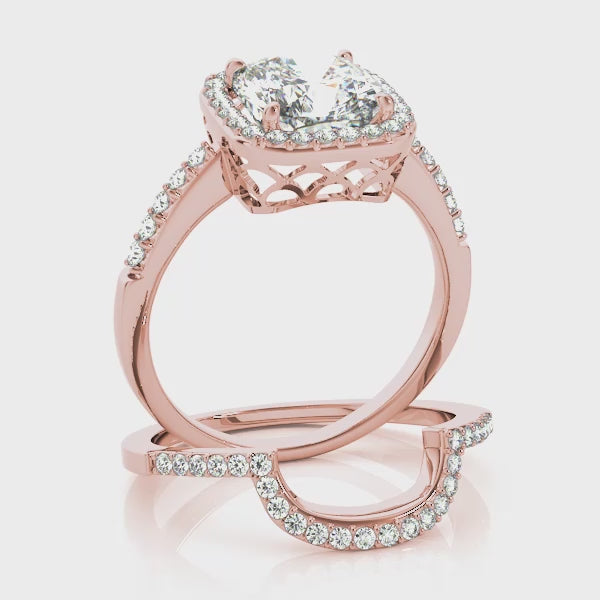 Engagement Rings Halo Square & Cushion - TN83503