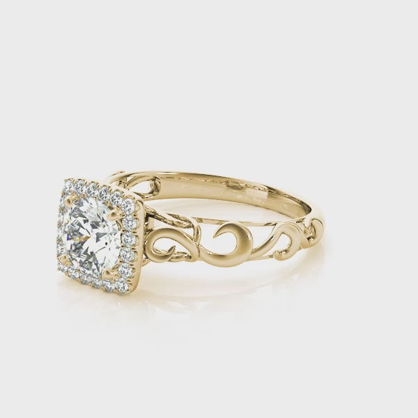 Engagement Rings Solitaires Any Shape - TN84738
