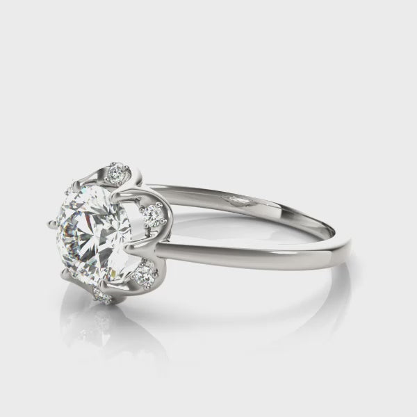 Engagement Rings Round Center - TN85119