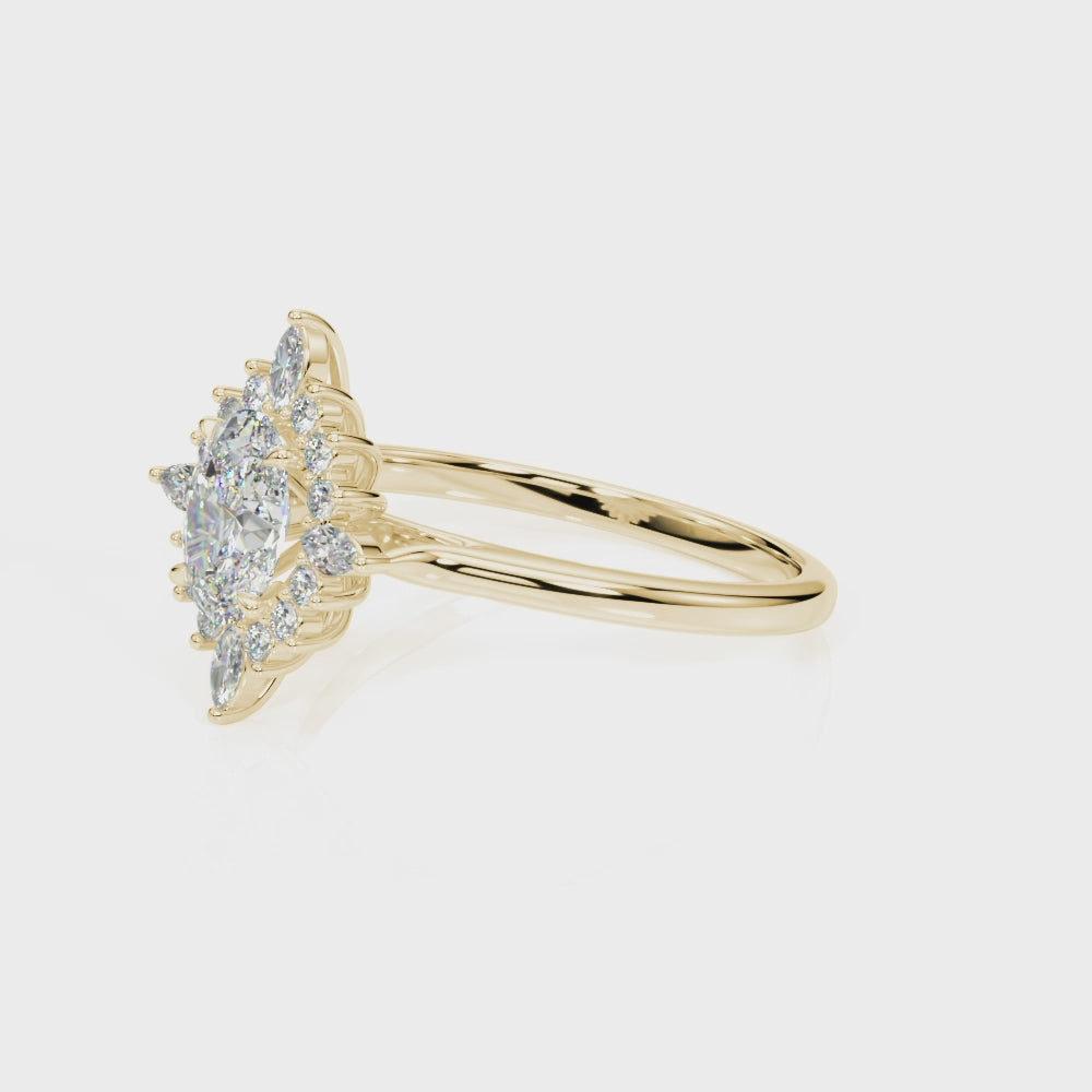 Oval Fashion Ring - TN85273