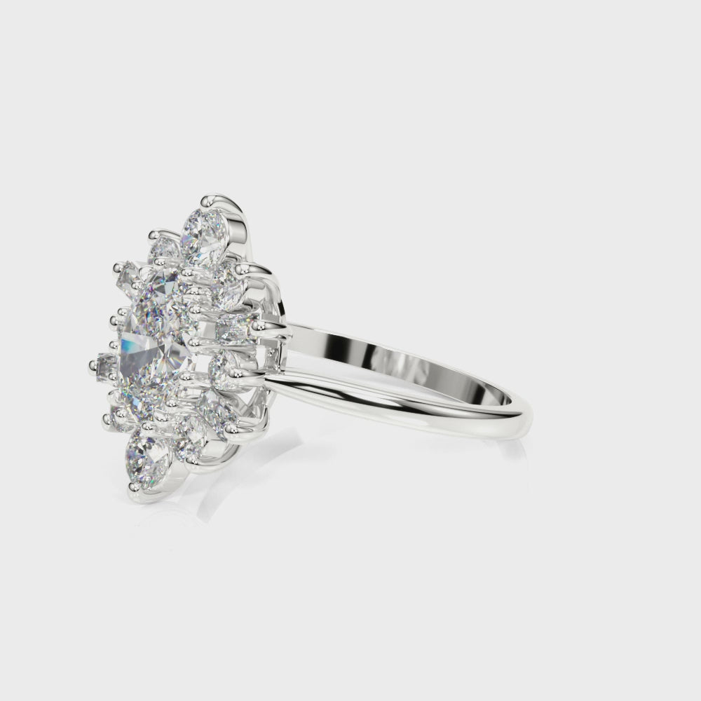 Oval Fashion Ring - TN85291