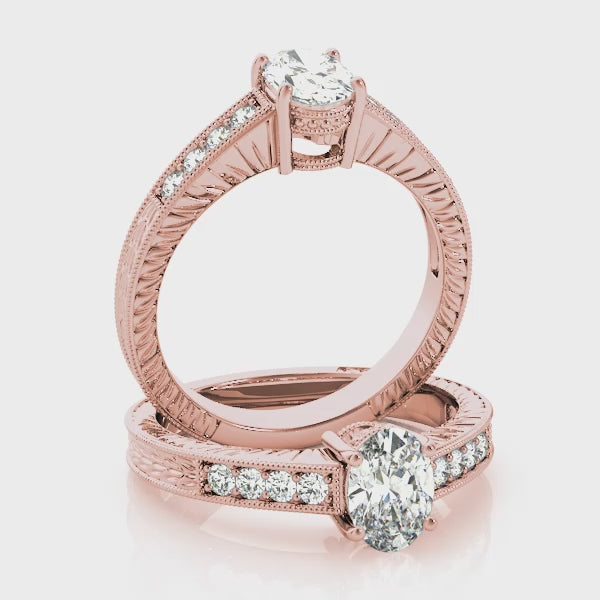 Engagement Rings Single Row Prong Set - TN82898