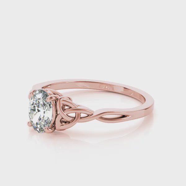Oval Color Solitaire - TN85155