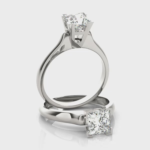 Engagement Rings Solitaires Princess - TN82963