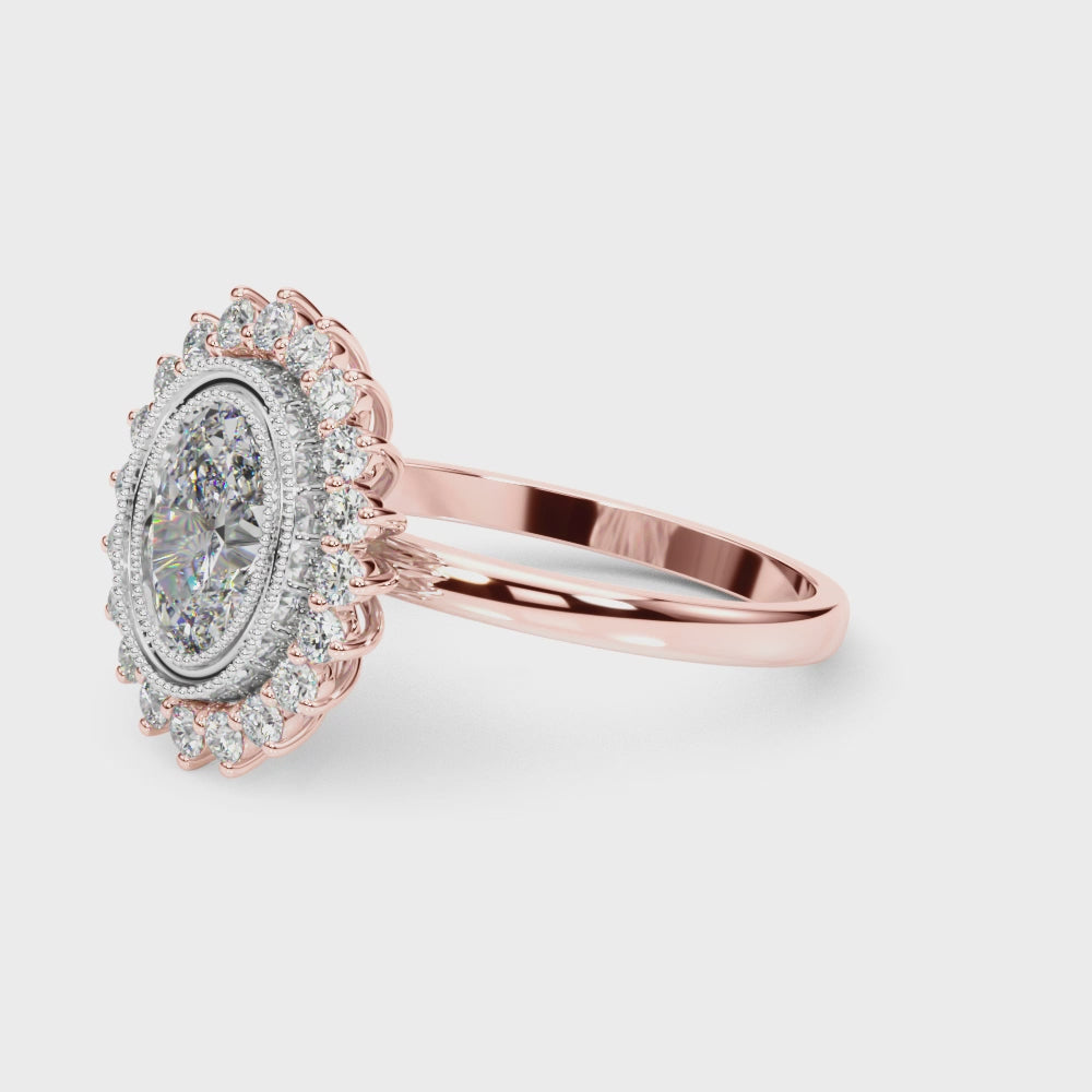 Engagement Ring Oval Center - TN85342