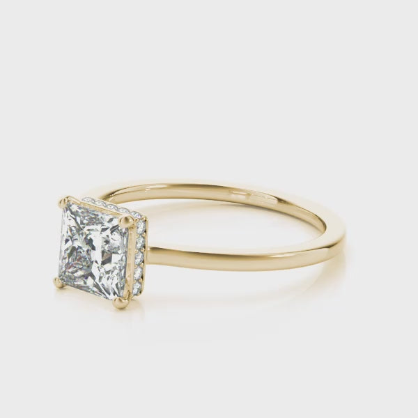 Engagement Rings Princess Cut - TN51139-E