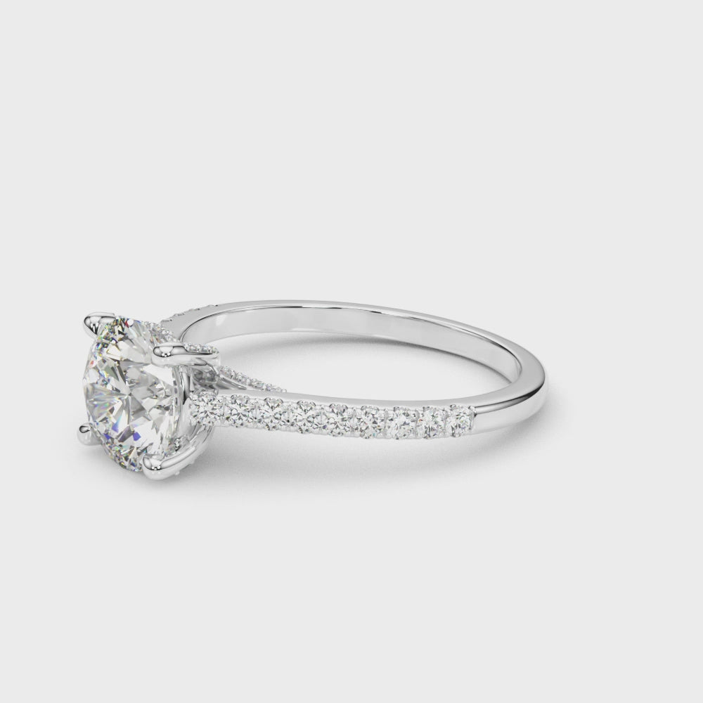 Engagement Ring Round Center - TN85303