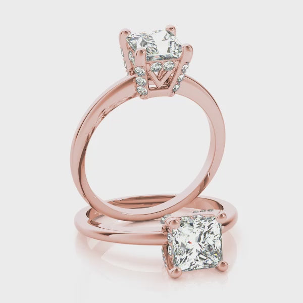 Engagement Rings Solitaires Princess - TN84187