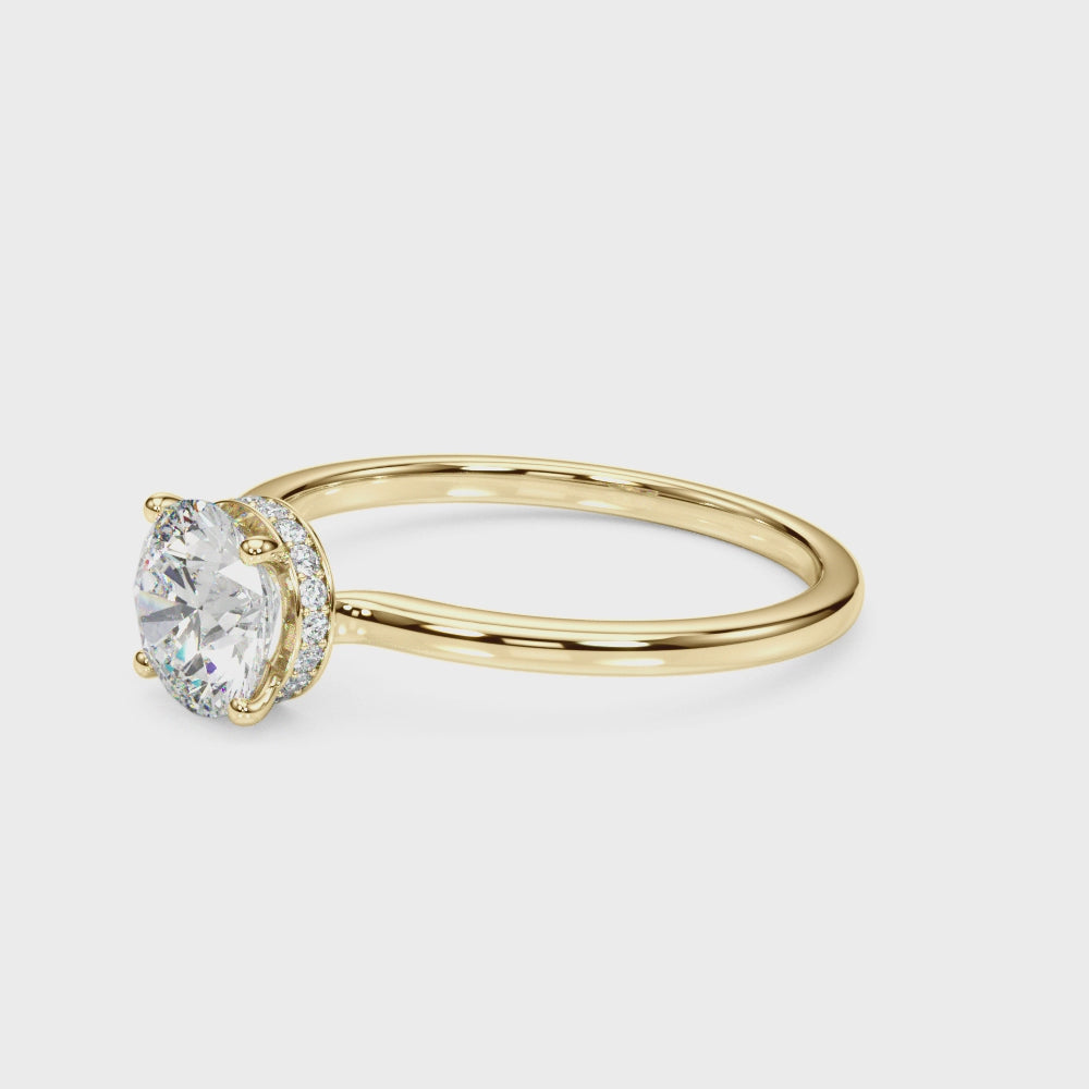 Engagement Rings Round - TN51138-E