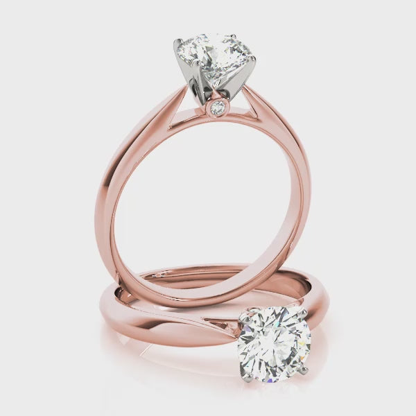 Engagement Rings Solitaires Round - TN84355