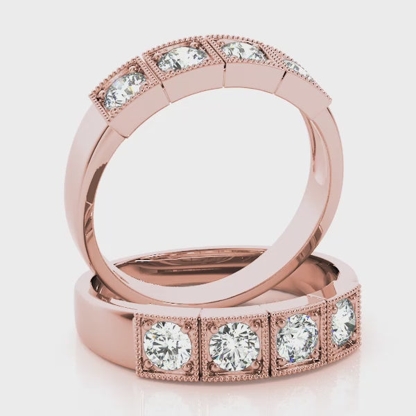 Engagement Rings 3 Stone Round - TN83550