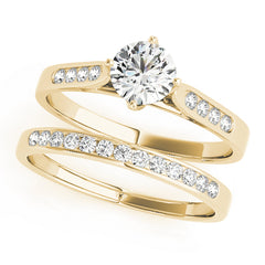 Engagement Rings Single Row Channel Set - TN50001-E