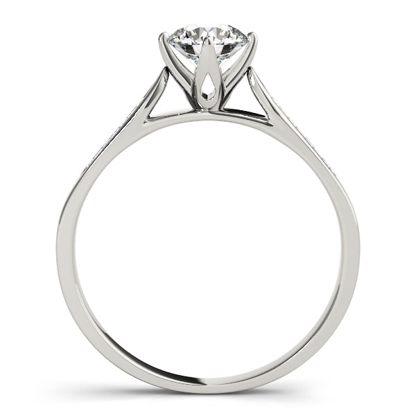 Engagement Rings Single Row Channel Set - TN50001-E