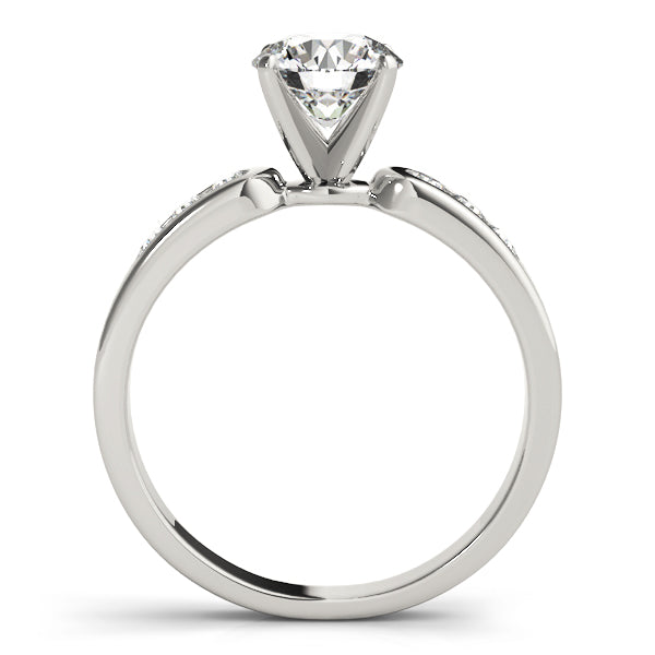 Engagement Rings Single Row Channel Set - TN50002-E