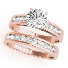 Engagement Rings Single Row Channel Set - TN50005-E