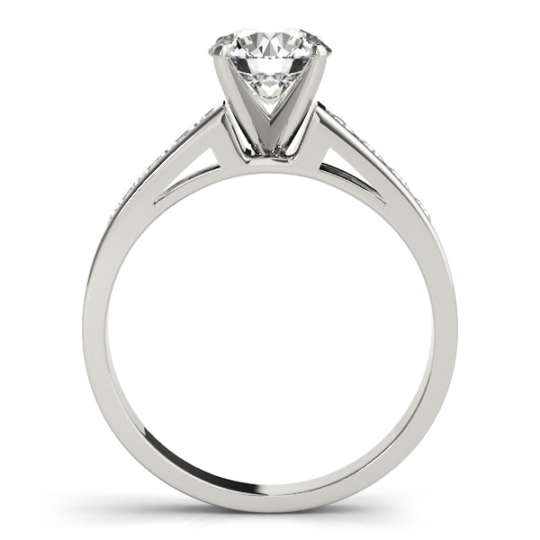 Engagement Rings Single Row Channel Set - TN50005-E