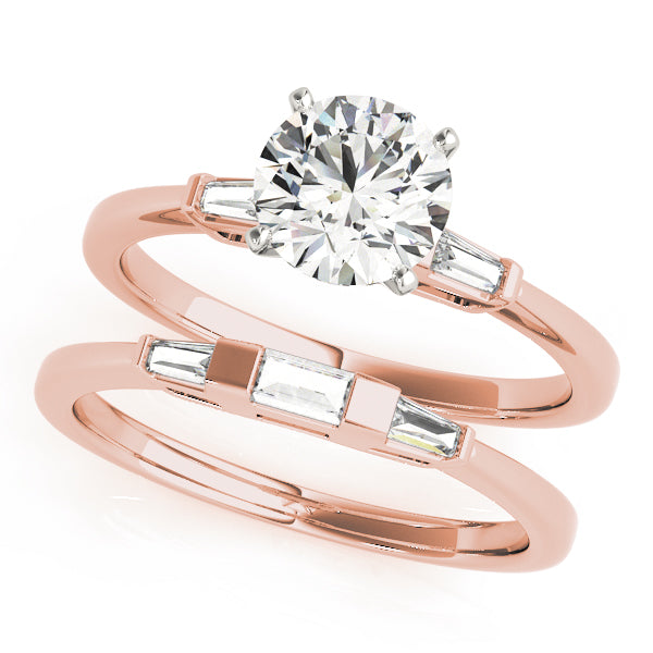 Engagement Rings 3 Stone Baguette - TN50074-E