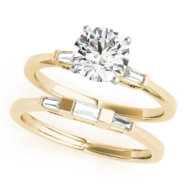 Engagement Rings 3 Stone Baguette - TN50074-E