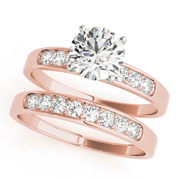 Engagement Rings Single Row Channel Set - TN50076-E