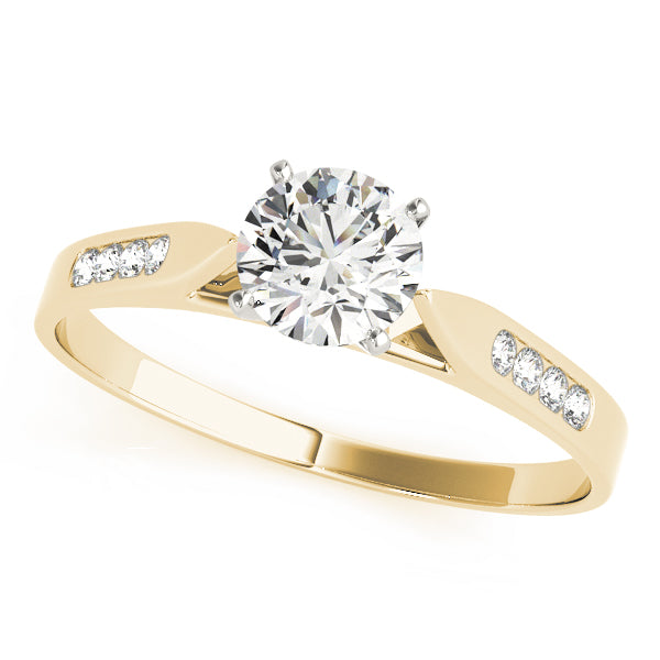 Engagement Rings Single Row Channel Set - TN50120-E