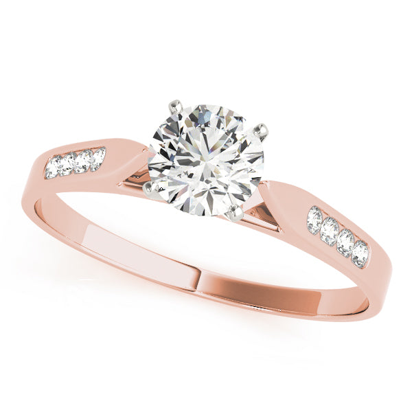 Engagement Rings Single Row Channel Set - TN50120-E