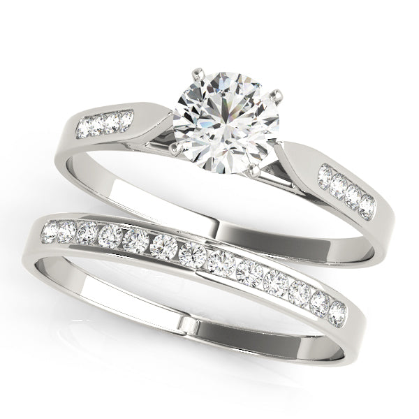 Engagement Rings Single Row Channel Set - TN50120-E