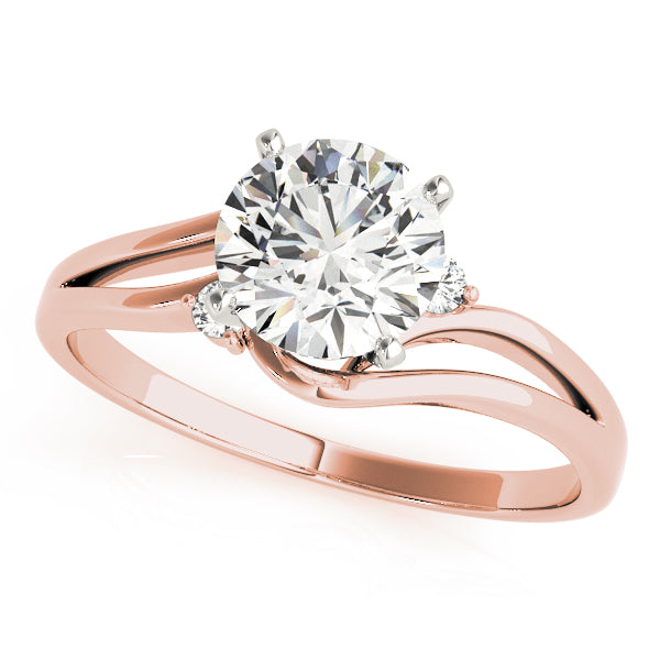 Engagement Rings Solitaires Round - TN50132-E