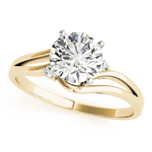 Engagement Rings Solitaires Round - TN50132-E